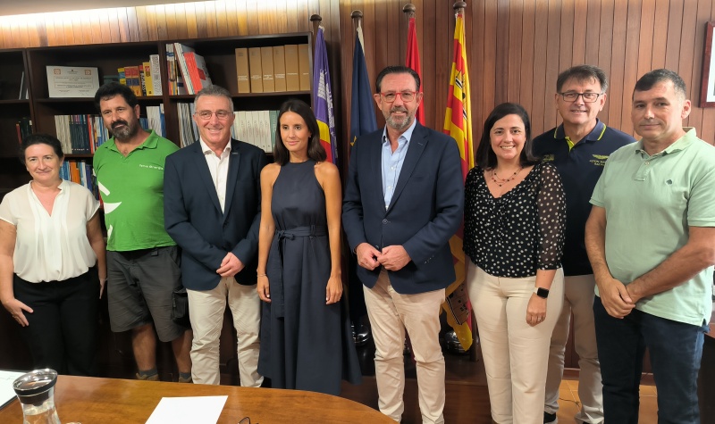 Visita del Conseller d’Empresa, Ocupació i Energia del Govern Balear, Alejandro Sáenz de San Pedro, a PIMEEF